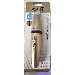 Amuse Long Lash Waterproof Mascara Duo | Lengthening & Volumizing Black NWT